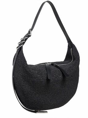 Rag & Bone Spire Hobo Straw Bag